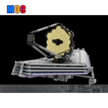 1204pcs MOC-105859 James Webb Space Telescope (JWST) 1/70 Scale