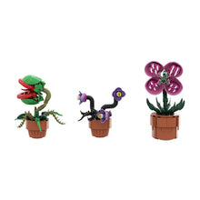 (Gobricks version) 246pcs MOC Small potted man-eating plant