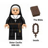 MNK005-006 Medieval Sister Cecilia Bishop Adrien Ville Minifigures