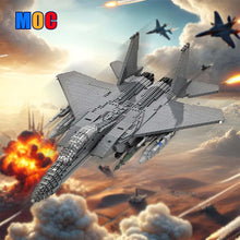 (Gobricks version) 3593PCS Mcdonnell Douglas F-15E Eagle