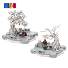(Gobricks version) 1142pcs MOC-221927 White City Courtyard