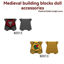N2012-2013 medieval castle knight armor Minifigure accessories