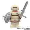 DXMH110-111 Dark Souls Ⅲ Onion Secret Iron Guard Knight Siegward minifigures
