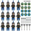 M8289 Roman Blue Mythic Legions Minifigures