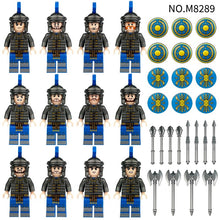 M8289 Roman Blue Mythic Legions Minifigures