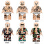 WS001-006 Classic presbyopia gangster tattoo Minifigures