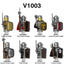 V1003 medieval castle knight Minifigures