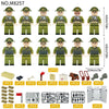 M8257 Vietnamese army Battle of Xishan Minifigures