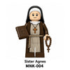 MNK004 Medieval Sister Agnes Minifigures