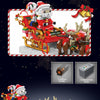 2073 PCS Mouldking 10154 Santa Claus Sleigh (Dynamic version)