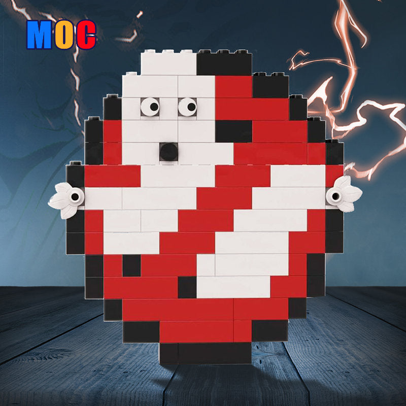 (Gobricks version)MOC-140517 Ghost Busters No Ghost Logo