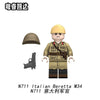 N711-714 Italian infantry Minifigures