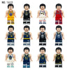 M8139 M8090 M1610 M8070 James Basketball Sports Minifigures