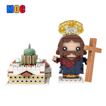 (Gobricks version) 347pcs MOC Religion - Church Jesus