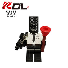 KDL818 Toilet Man Series Sound Man TV Man Surveillance Man Minifigures