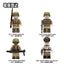 N617-620 North African Legion Series Minifigures