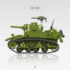 579pcs QUANGUAN 300020 M3A1 STUART 1:35