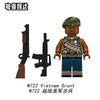 N719-722 Vietnam War Series: U.S. Forces and North Vietnam Minifigures