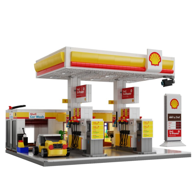 ショップワゴン 1309pcs CaDA C66026 Shell Retail Station – Joy Bricks