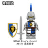 N511U-518U Medieval Castle Knight Series minifigures