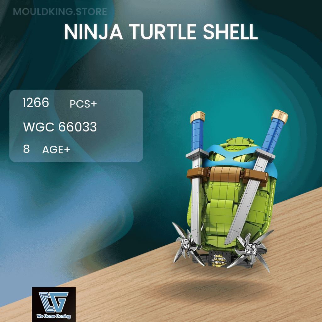 1266 pcs WGC 66033 Teenage Mutant Ninja Turtles:Turtle Shell – Joy Bricks