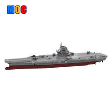 (Gobricks version) 10019PCS MOC-184735 1/200 China Navy Air Carrier #18 FUJIAN(Type003)