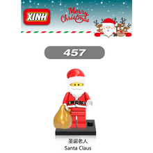 X0140 christmas series santa claus minifigures