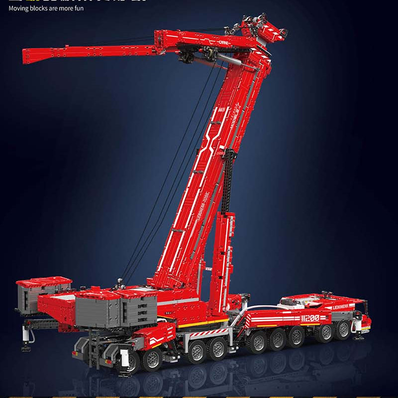 MERK Technik Liebherr L586 Chargeuse sur roues avec 16 moteurs et télécommande, 12135 pièces Exclusif MOC Kit pour adultes, compatible avec Lego Technic MERK Technik Liebherr L586 Chargeuse sur roues avec 16 moteurs et télécommande, 12135 pièces Exclusif MOC Kit pour adultes, compatible avec Lego Technic
