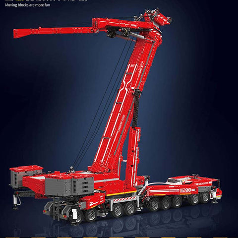 8506 pcs Mouldking 17007&17008 RC Liebherr LTM 11200
