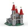 (Gobricks version) 5161pcs MOC-218664 Black Knights Rose Castle