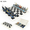 76394 76395 76392 76396 76397 Middle Ages Chess Series Minifigures