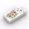 PARTS 3069  1x2 Playing Card Print Part 5PCS