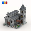 (Gobricks version)MOC-33985 Medieval Church - modular