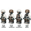 YLT001-004 German military in the snow Minifigures