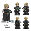 YZ00171 Delta Force Rashid Minifigures
