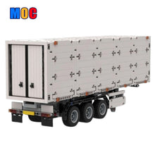 845pcs MOC-81418 3 Axle Box Trailer for Ford F-Max or other 1:21 Technic Trucks