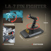 638pcs QUANGUAN 100286 LA-7 FIN FIGHTER