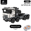 3611pcs Ubricks All-Terrain Rescue Truck 1:17 （only PDF Instruction）
