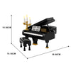 (Gobricks version) 268 pcs piano (black & white)