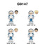 G0147 The Fantastic Four: First Steps Series Minifigures