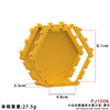 PJ1001-1008 hexagonal honeycomb building block display stand Minifigures