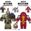 AF370—371 superhero Hulk Minifigures