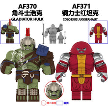 AF370—371 superhero Hulk Minifigures