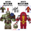 AF370—371 superhero Hulk Minifigures