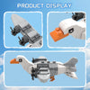 (Gobricks version) 190pcs MOC AI Brain Decaying Animals - Goose