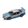 3383pcs MOC-2034 Nisan GT-R R34 1:8