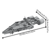 (Gobricks version) 1509pcs MOC Imperial Arquitens class light cruiser