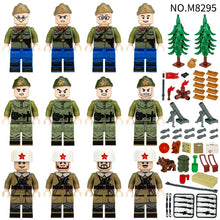 M8295 Katyn Forest sniper Soviet soldier Minifigures
