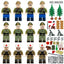 M8295 Katyn Forest sniper Soviet soldier Minifigures