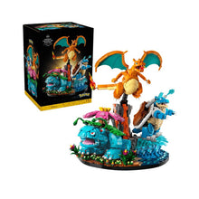 6838pcs Venusaur, Charizard and Blastoise